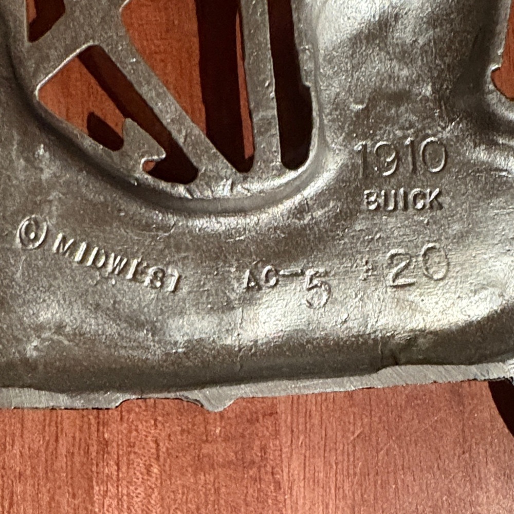 Set of 3 Antique Classic Cars Cast Metal Wall Decor Set by Midwest 1910 Buick - Picture 8 of 13